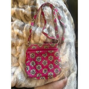 Vera Bradley Original Crossbody Hipster Teen Artsy Y2K Small Purse Floral